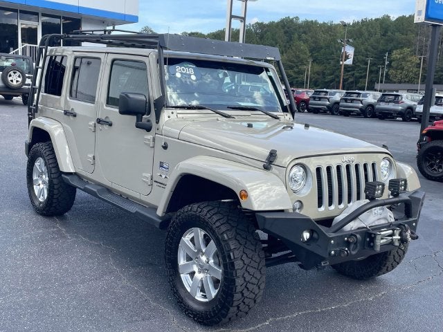 2018 Jeep Wrangler JK Unlimited Sahara 4x4