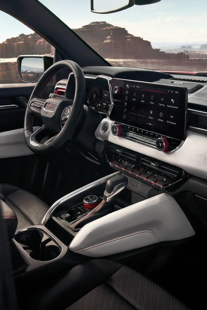 2026 GMC Canyon infotainment system at Cooper GMC in ANNISTON AL