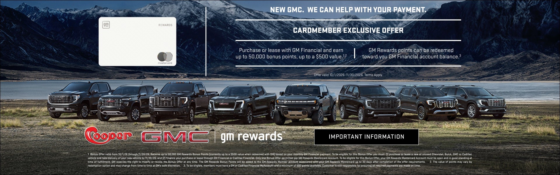CARDMEMBER EXCLUSIVE OFFER