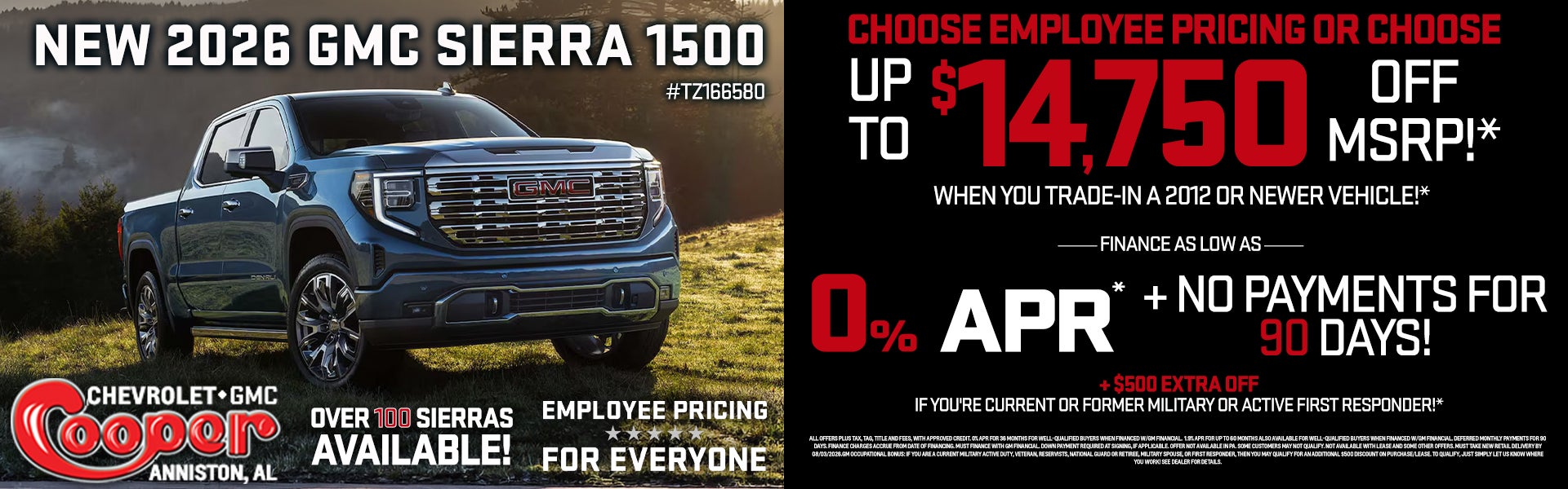 New 2026 GMC Sierra 1500