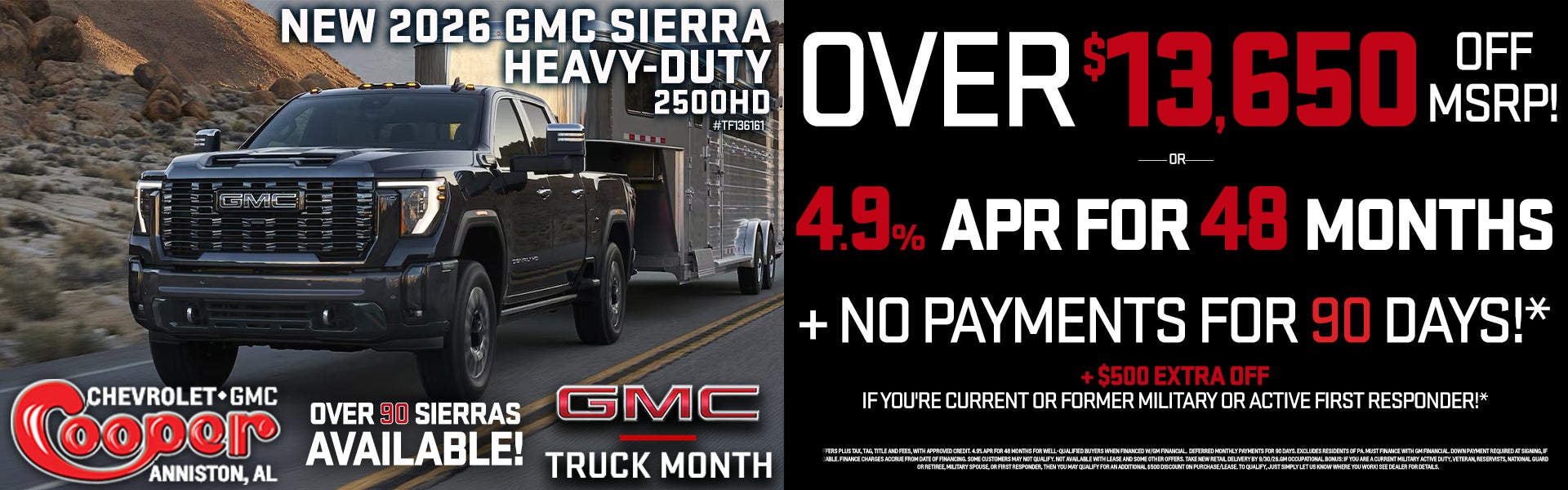 New 2026 GMC Sierra Heavy-Duty 2500 HD